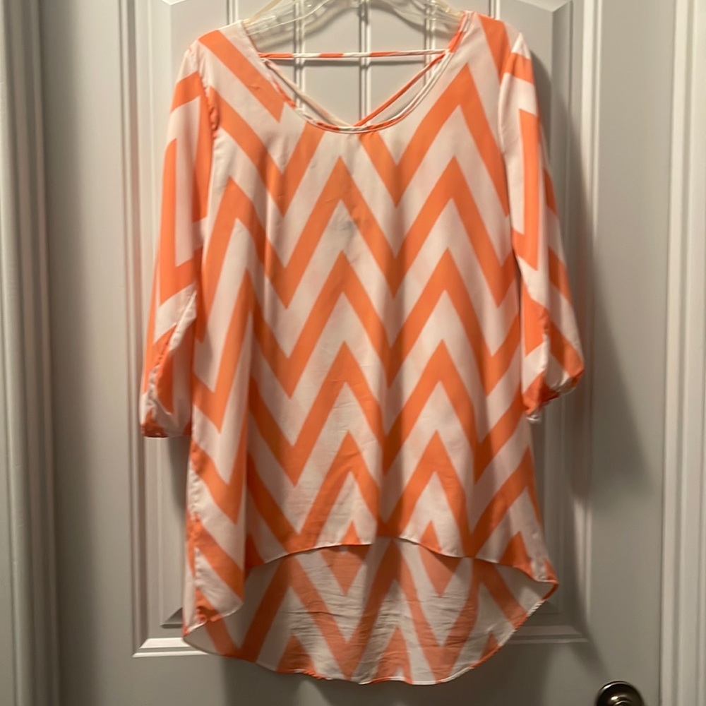 Cute cross-cross back tunic!